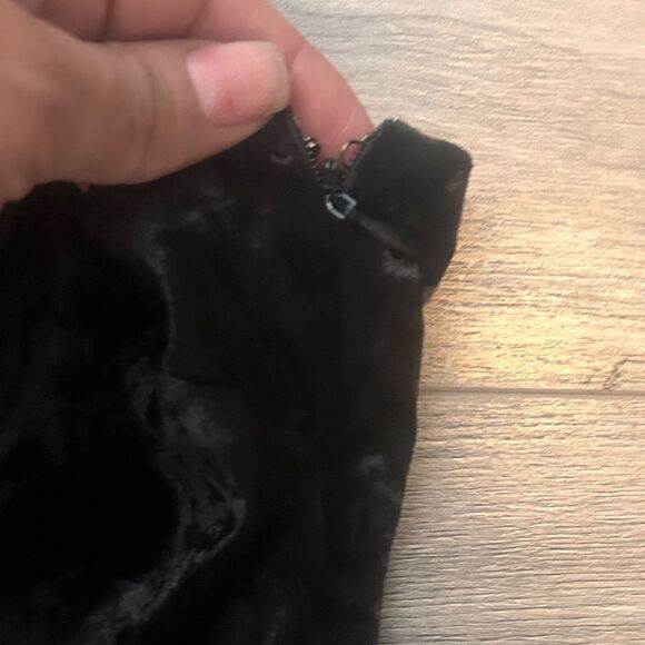 NWT black floral embroidered dress - Picture 5 of 5